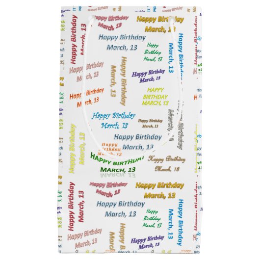 Maart, 13-jarige cadeautas (Voorkant)