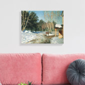 maart 1895 canvas afdruk (Insitu (Woonkamer))