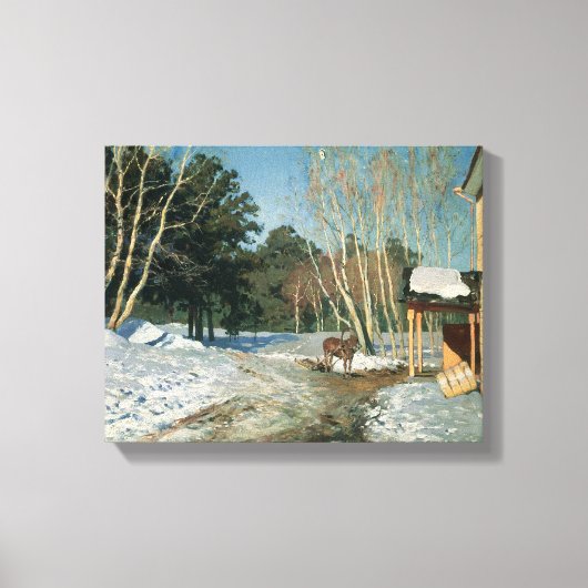 maart 1895 canvas afdruk (Voorkant)
