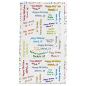 Maart, 18-jarige cadeautas (Voorkant)