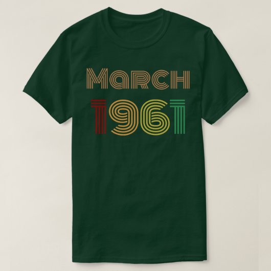 Maart 1961  ontwerp t-shirt (Design voorkant)