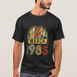  maart 1985 40e verjaardag cadeau  Mannen T-shirt