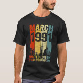 maart 1991 31 jaar Geweldige T-shirt (Voorkant)