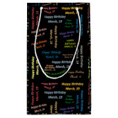 Maart, 19-jarige cadeautas (Achterkant)