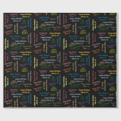 Maart, 19 maart Gift Wrapping Paper Cadeaupapier (Vlak)