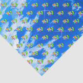 Maart 2020 - Vrijheidswens - Tissuepapier (Detail)
