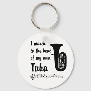 Maart aan de Beat: Tuba Sleutelhanger