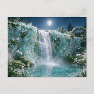 Maart Aquamarijn Waterval Briefkaart