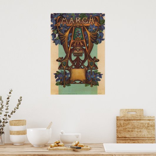 Maart - Aries Poster (Keuken)