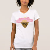 Maart Baby Zwangerschap Aankondiging T Shirt (Voorkant)