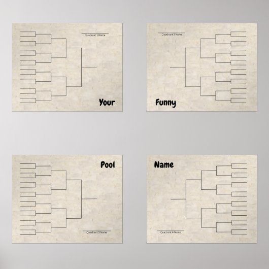 Maart Basketbal Quadrant Bracket ECRU Abstract Muurkunst Sets (Voorkant)