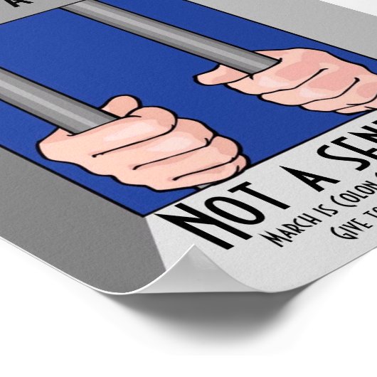 Maart Bewustheid Poster (Hoek)