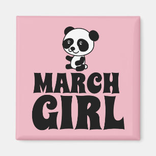 MAART BIRTHDAY GIRL MAGNET