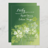 Maart Blooms Bridal Shower Kaart (Voorkant / Achterkant)