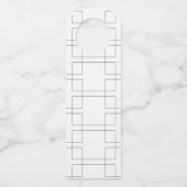 Maart Bracket Basketball koninklijke partij Flessenhanger (Achterkant)