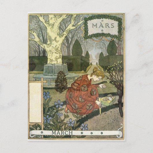 maart briefkaart (Voorkant)