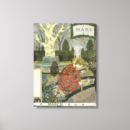 maart canvas afdruk (Voorkant)