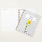 MAART DAFFODIL GEBOORTEBLOEM GEPERSONALISEERD PLANNER (Display)