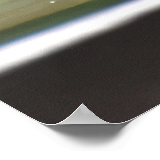 Maart die op het waterbad loopt poster (Hoek)