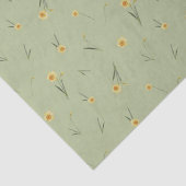 Maart Geboorte Maand Bloem Geel Daffodil Tissuepapier (Detail)