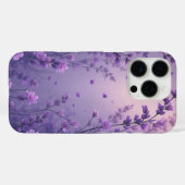 Maart Geboortebloem_Violet iPhone case v0.1 (Achterkant (horizontaal))