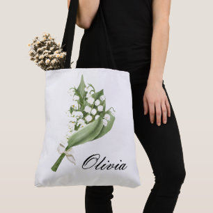 MAART GEBOORTEMAAND BLOEM AANGEGEVEN TOTE BAG