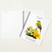 Maart Geboortemaand Bloem Levendig Verjaardagscade Planner (Display)