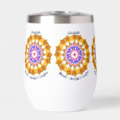 Maart Geboortemaand Bloemen Daffodil Mandala (Voorkant)