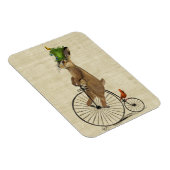 Maart haar op Penny Farthing 3 Magneet (Rechterzijde)