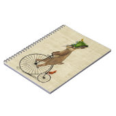 Maart haar op Penny Farthing 3 Notitieboek (Linkerzijde)