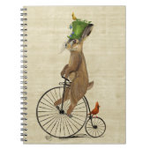 Maart haar op Penny Farthing 3 Notitieboek (Voorkant)