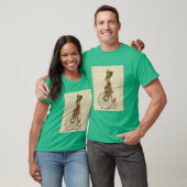 Maart haar op Penny Farthing 3 T-shirt (Unisex)
