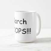 Maart HOOPS Basketball Fun 15 oz. Mok (Voorkant rechts)