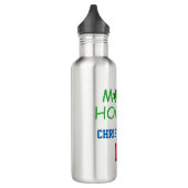 Maart HOOPS Shamrock TEAM NUMBER Basketball Waterfles (Links)