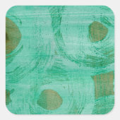 Maart I Vierkante Sticker (Voorkant)