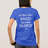 Maart: Ik mars...t-shirt T-shirt (Achterkant)