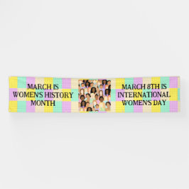 Maart is maand vrouwengeschiedenis spandoek