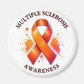 Maart is Multiple Sclerose MS Bewustzijnsmaand Magneet (Voorkant)