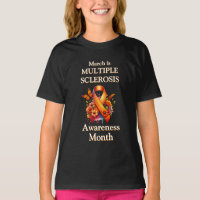Maart is Multiple Sclerosis Awareness Maand Ribbon