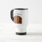 Maart is Nationale Leesmaand Reisbeker (Voorkant links)