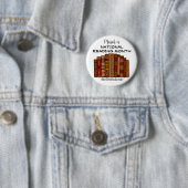 Maart is Nationale Leesmaand Ronde Button 5,7 Cm (In situ)