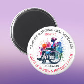 Maart is Vrouwengeschiedenis Maand Inspireren Incl Magneet