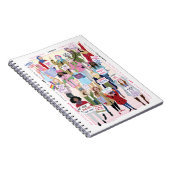 Maart-laptop voor vrouwen notitieboek (Rechterzijde)