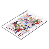 Maart-laptop voor vrouwen notitieboek (Linkerzijde)