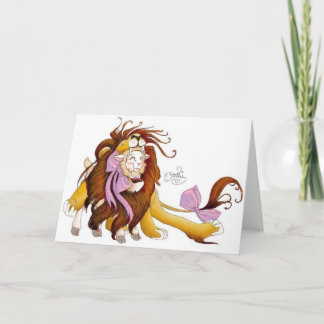 Maart (leeg wenskaart kaart