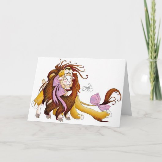 Maart (leeg wenskaart kaart (Voorkant)