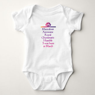 Maart maanden verjaardagscitaten 3 romper
