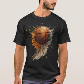Maart Madness Basketbal Maand. T-shirt (Voorkant)