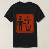 Maart Madness Busted Bracket T-shirt (Design voorkant)