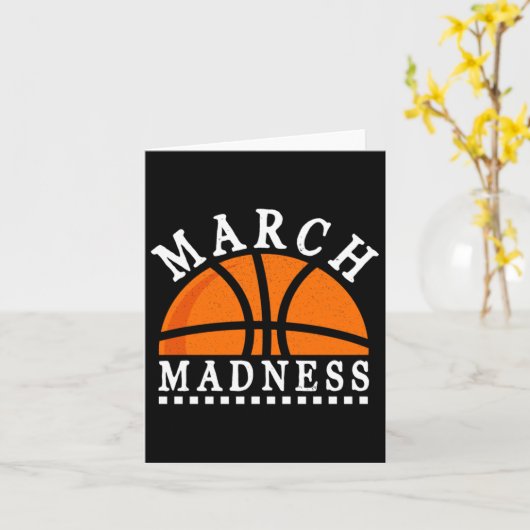 Maart Madness Kaart (Gele Bloem)